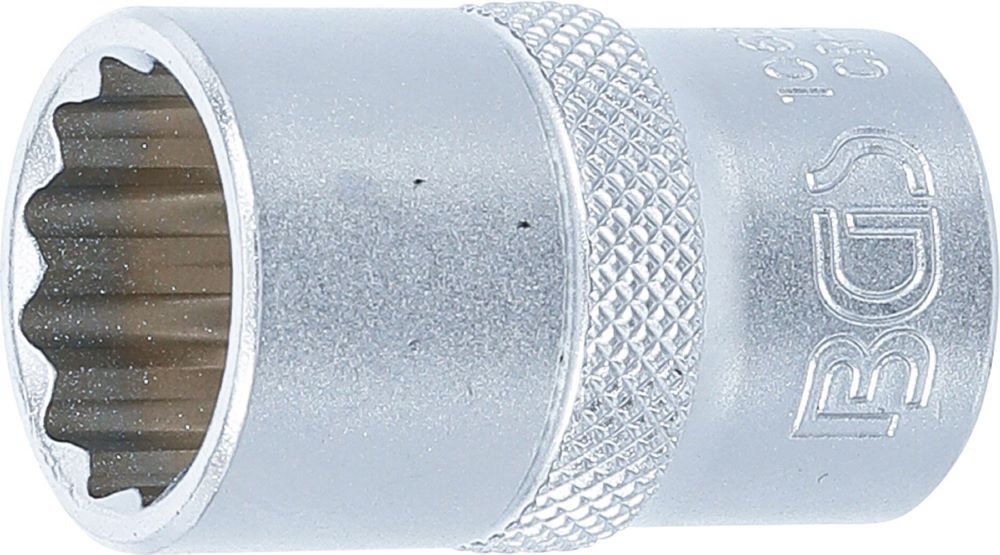 BGS Steckschlüssel Einsatz 17 mm Zwölfkant Antrieb Innenvierkant 12,5 mm 1/2 Zoll Produktbild BGS Steckschlüssel Einsatz 17 mm Zwölfkant Antrieb Innenvierkant 12,5 mm 1/2 Zoll