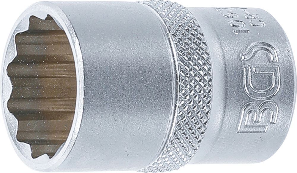 BGS Steckschlüssel Einsatz 19 mm Zwölfkant Antrieb Innenvierkant 12,5 mm 1/2 Zoll Produktbild BGS Steckschlüssel Einsatz 19 mm Zwölfkant Antrieb Innenvierkant 12,5 mm 1/2 Zoll