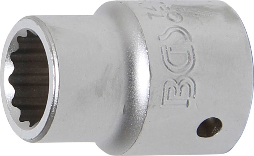Produktbild BGS Steckschlüssel Einsatz Zwölfkant Antrieb Innenvierkant 20 mm 3/4 Zoll 19 mm