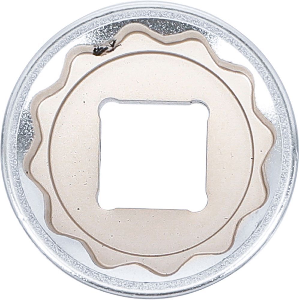 Produktbild Steckschlüssel Einsatz Zwölfkant Antrieb Innenvierkant 20 mm 3/4 Zoll 38 mm bild 2