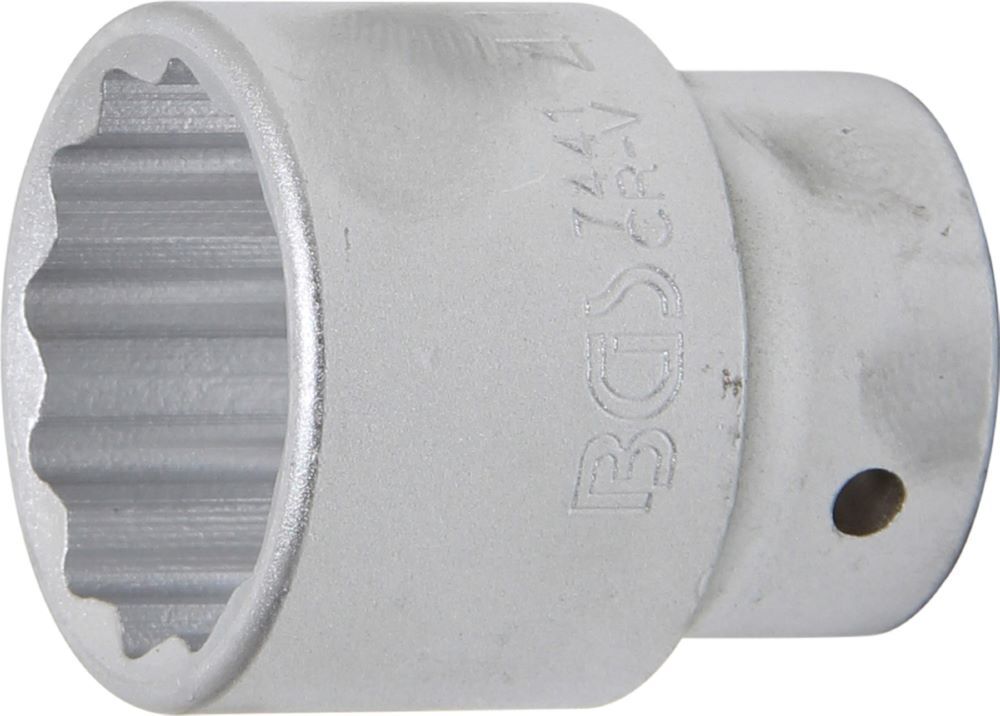Produktbild BGS Steckschlüssel Einsatz Zwölfkant Antrieb Innenvierkant 20 mm 3/4 Zoll 41 mm