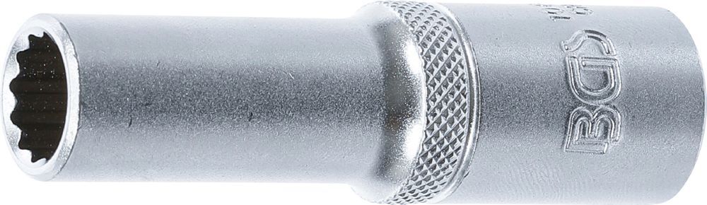 Produktbild BGS Steckschlüssel Einsatz Zwölfkant tief Innenvierkant 1/2 Zoll 12 mm