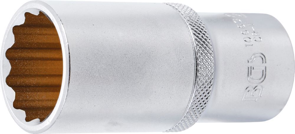 Produktbild BGS Steckschlüssel Einsatz Zwölfkant tief Innenvierkant 1/2 Zoll 26 mm