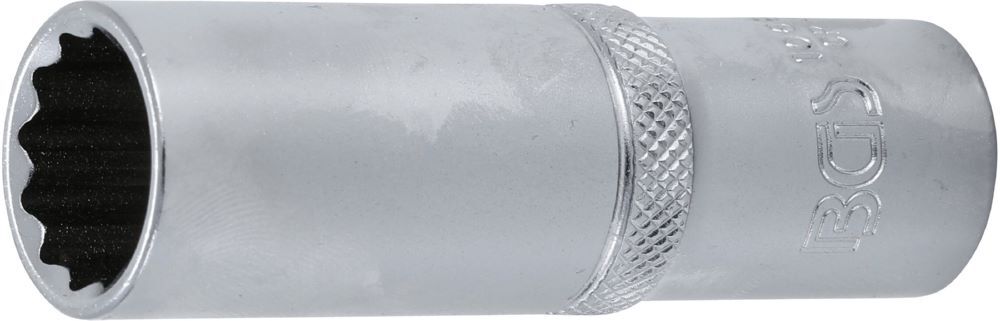 Produktbild BGS Steckschlüssel Einsatz Zwölfkant tief Innenvierkant 1/2 Zoll 17 mm