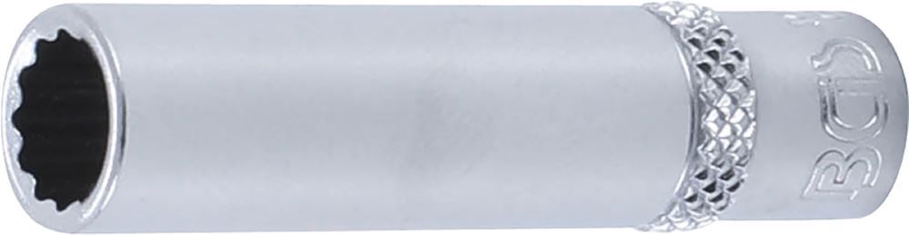 Produktbild BGS Steckschlüssel Einsatz Zwölfkant tief Antrieb Innenvierkant 1/4 Zoll 8 mm