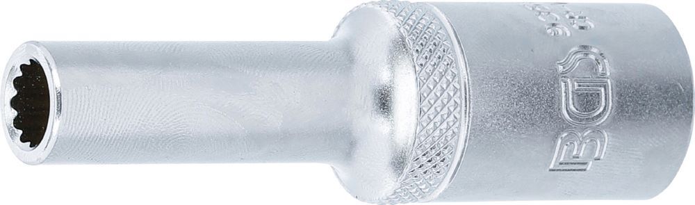 Produktbild BGS Steckschlüssel Einsatz Zwölfkant tief Antrieb Innenvierkant 1/2 Zoll 8 mm