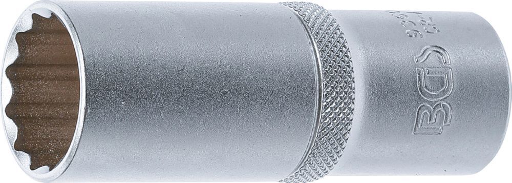 Produktbild BGS Steckschlüssel Einsatz Zwölfkant tief Antrieb Innenvierkant 1/2 Zoll 21 mm