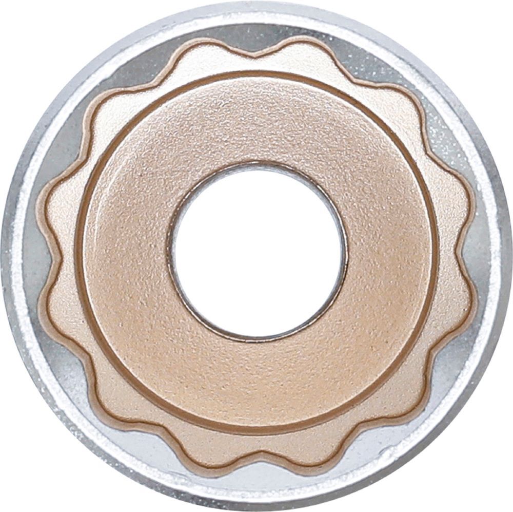 Produktbild Steckschlüssel Einsatz Zwölfkant tief Antrieb Innenvierkant 1/2 Zoll 27 mm bild 2