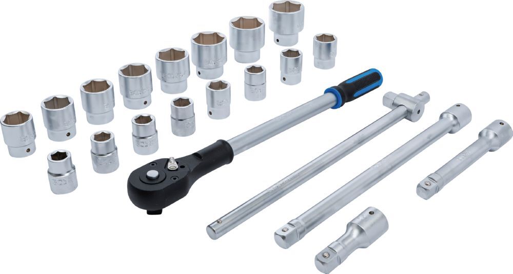 Produktbild Steckschlüssel Satz Antrieb 3/4 Zoll 21 teilig bild 2