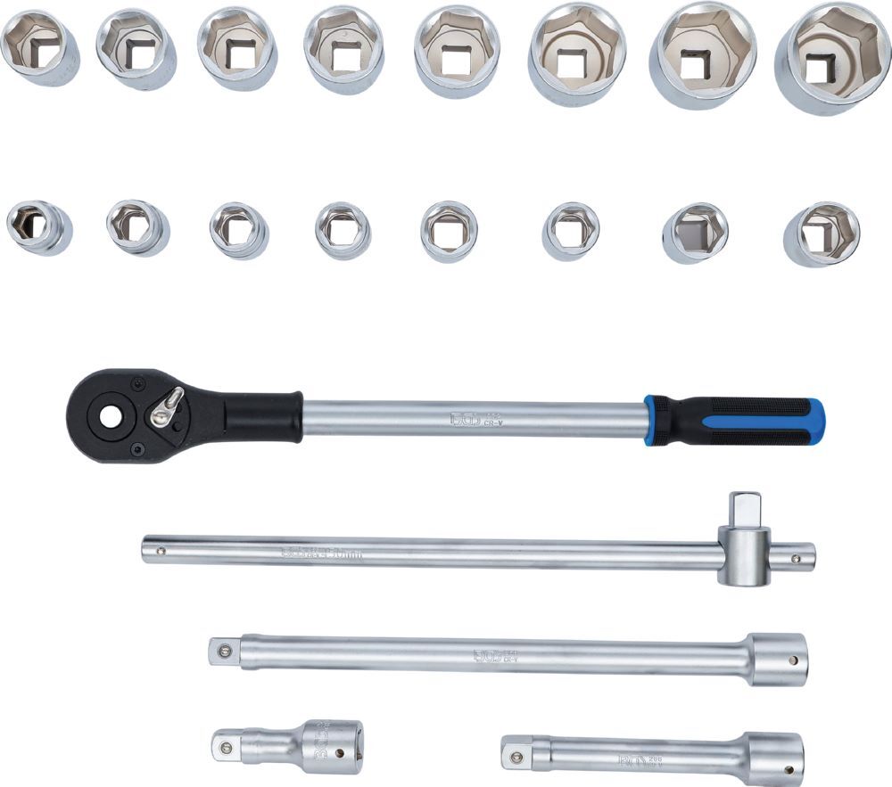 Produktbild Steckschlüssel Satz Antrieb 3/4 Zoll 21 teilig bild 7