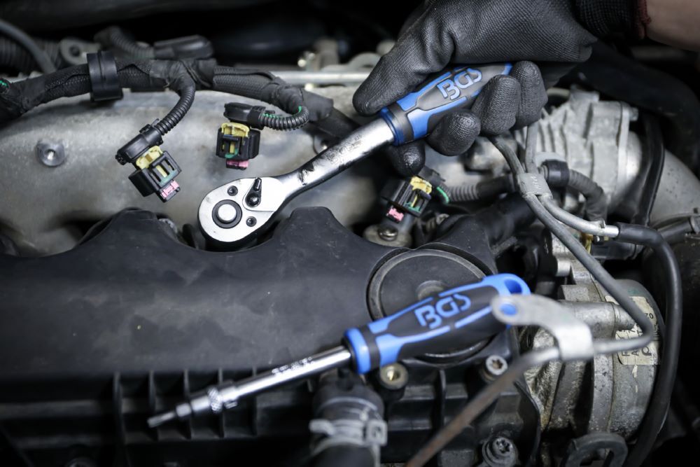 Produktbild Steckschlüssel Satz Gear Lock Antrieb 6,3 mm 1/4 Zoll 38 teilig bild 2