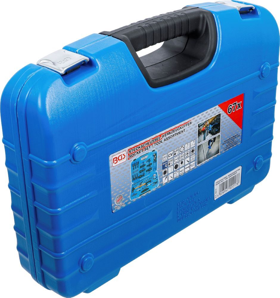 Produktbild Steckschlüssel Werkzeugkoffer 67 teilig bild 7