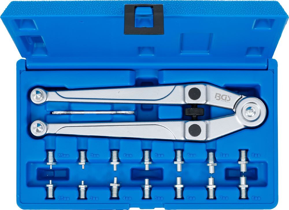 Produktbild Stirnlochschlüssel-Satz verstellbar Durchmesser 2,5 - 9 mm bild 4