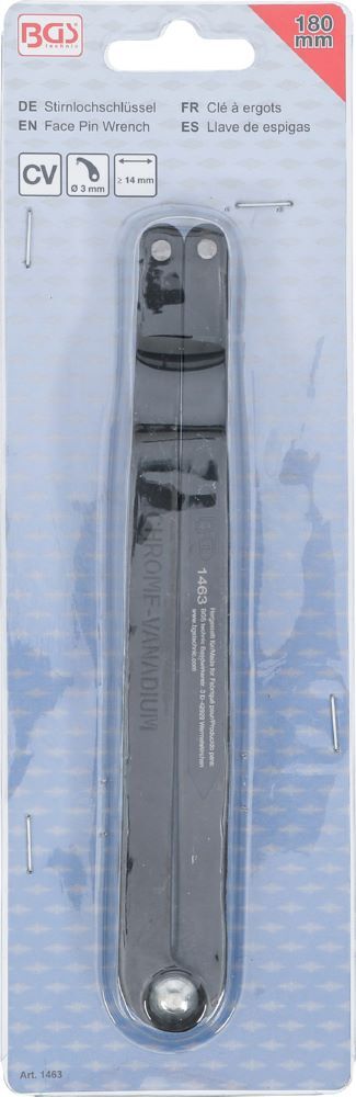 Produktbild Stirnlochschlüssel verstellbar 180 mm bild 4