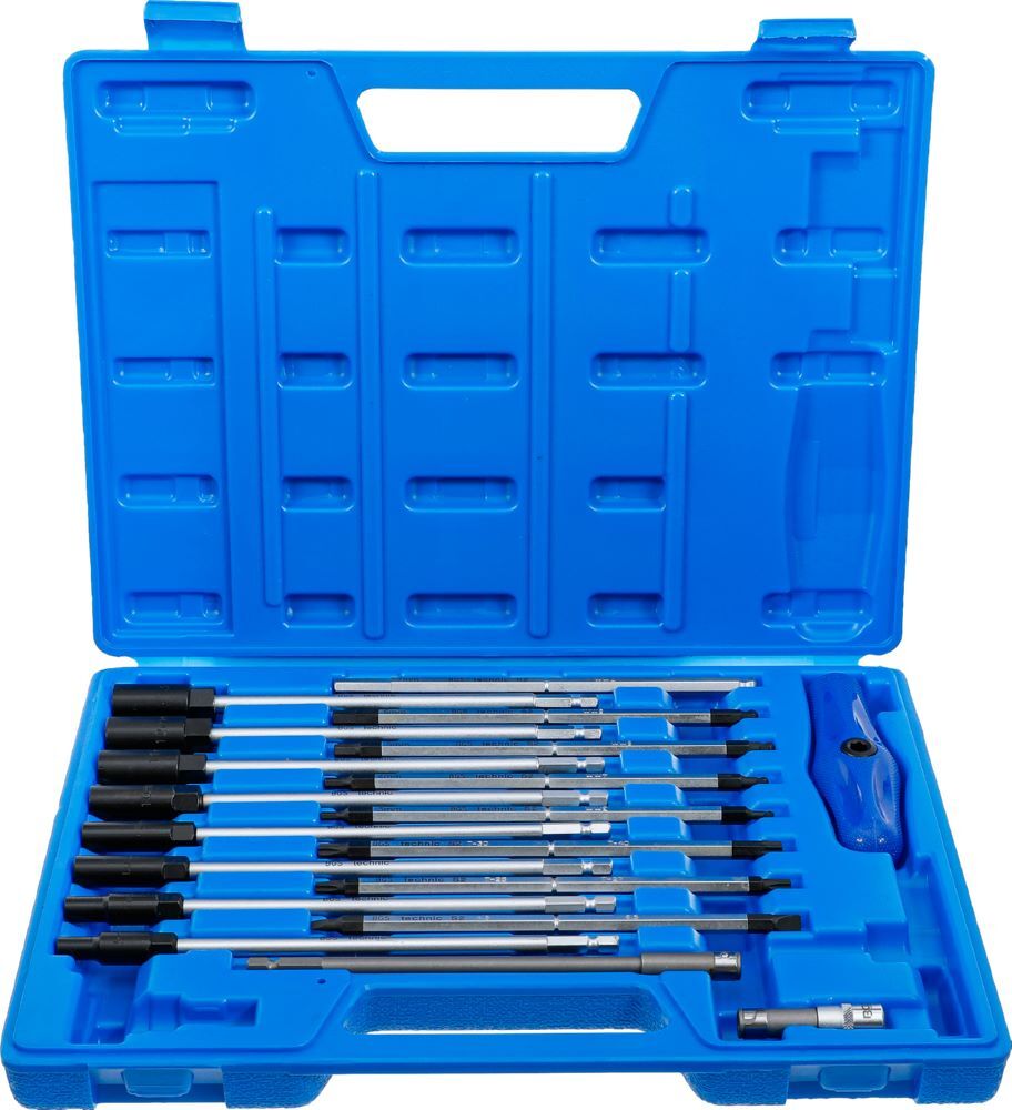 BGS T-Griff Schraubendreher und Steckschlüssel Satz 19 teilig Produktbild BGS T-Griff Schraubendreher und Steckschlüssel Satz 19 teilig