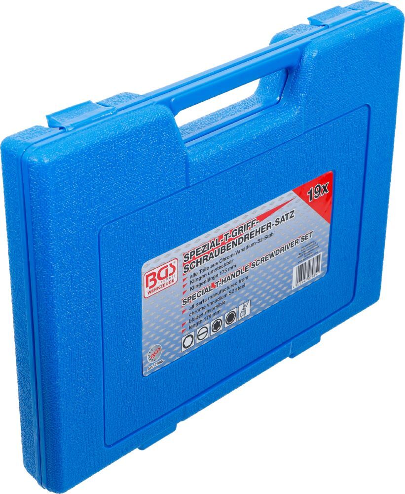 BGS T-Griff Schraubendreher und Steckschlüssel Satz 19 teilig Produktbild BGS T-Griff Schraubendreher und Steckschlüssel Satz 19 teilig bild 7