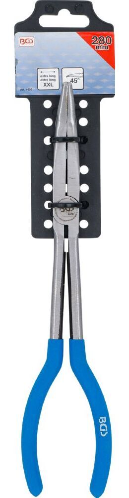 BGS Telefonzange extra lang 45 grad gebogen 280 mm Produktbild BGS Telefonzange extra lang 45 grad gebogen 280 mm bild 4