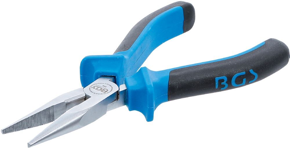 BGS Telefonzange gerade 160 mm Blau Produktbild BGS Telefonzange gerade 160 mm Blau bild 2