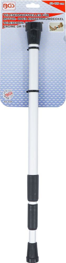 BGS Teleskopaufsteller für Motor-/Kofferraumdeckel Produktbild BGS Teleskopaufsteller für Motor-/Kofferraumdeckel bild 4