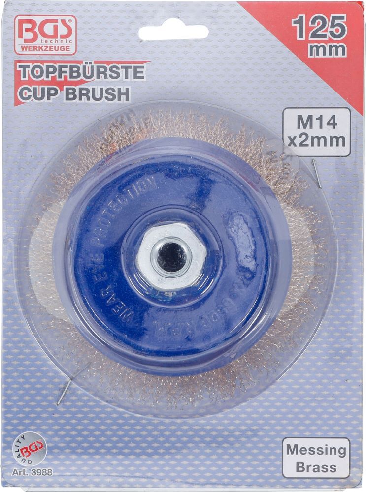 Produktbild Topfbürste Aufnahme M14 x 2,0 Durchmesser 125 x 75 mm bild 5