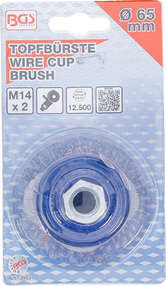 Produktbild Topfbürste Aufnahme M14 x 2,0 Durchmesser 65 x 50 mm bild 6