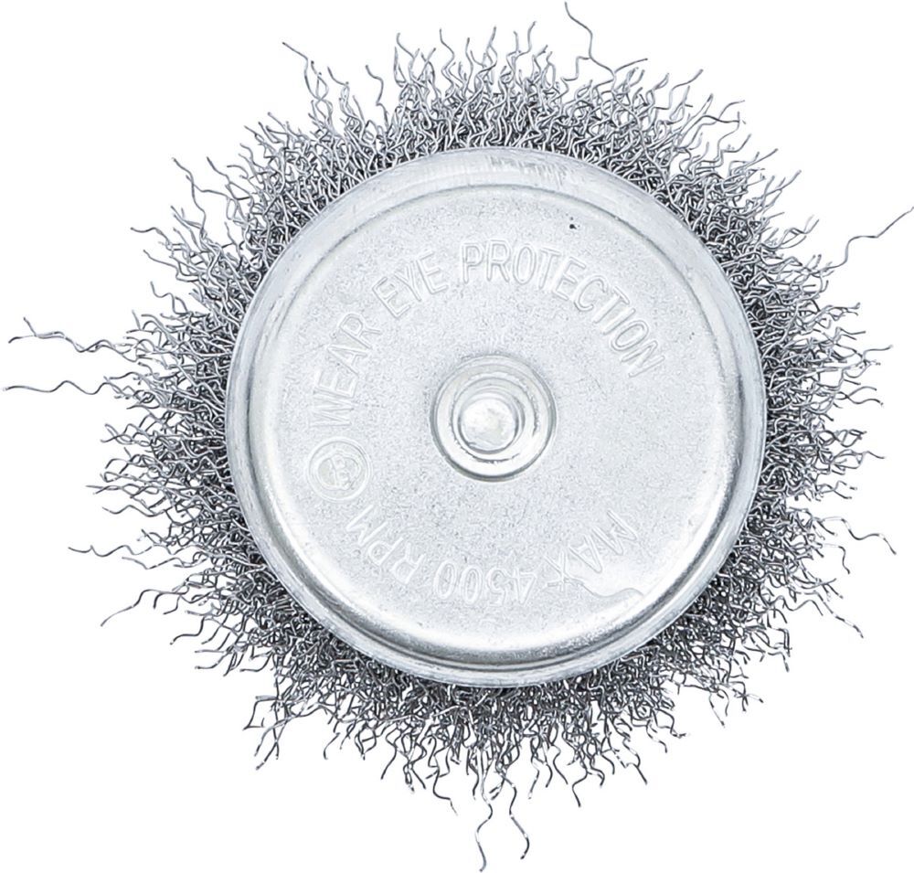 Produktbild Topfbürste Aufnahme 6 mm Stift Durchmesser 75 mm bild 5