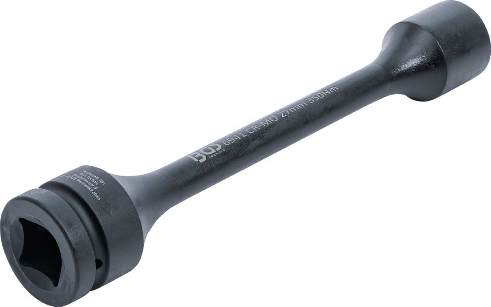 Produktbild Torsions Kraft Steckschlüssel Einsatz Sechskant Antrieb vierkant 1 Zoll 27 mm bild 2