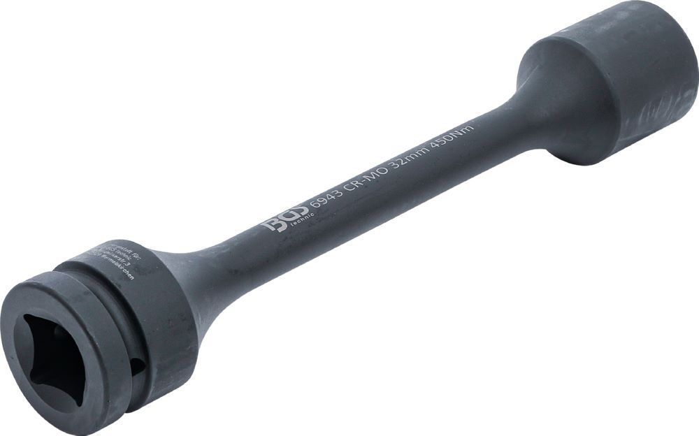 Produktbild Torsions Kraft Steckschlüssel Einsatz Sechskant Antrieb vierkant 1 Zoll 32 mm bild 2