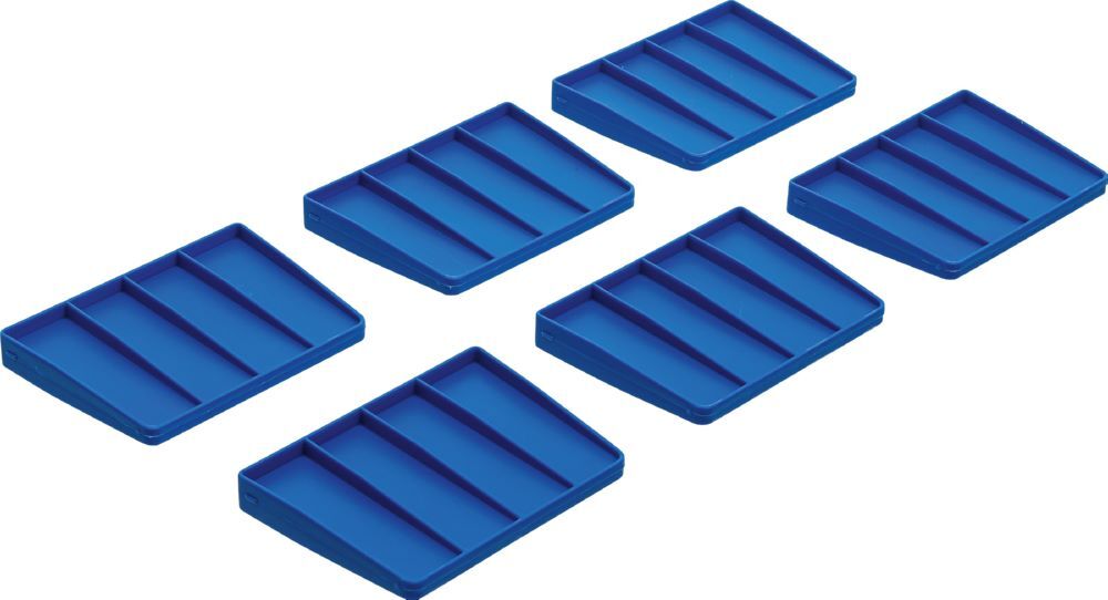 Produktbild BGS Trennstege für Werkzeug Tragekasten Kunststoff 6 teilig