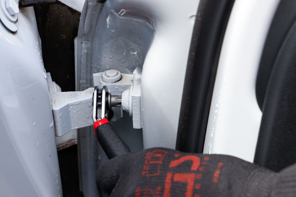 BGS Türscharnier Montage Satz Produktbild BGS Türscharnier Montage Satz bild 2