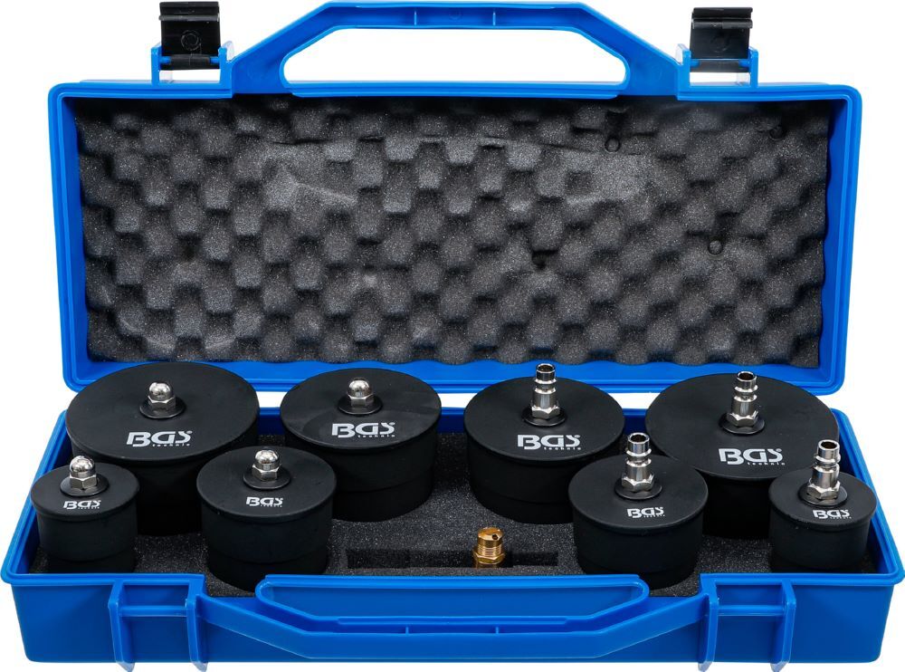 BGS Turbolader Ladeluft System Prüfkoffer Satz 9 teilig Produktbild BGS Turbolader Ladeluft System Prüfkoffer Satz 9 teilig
