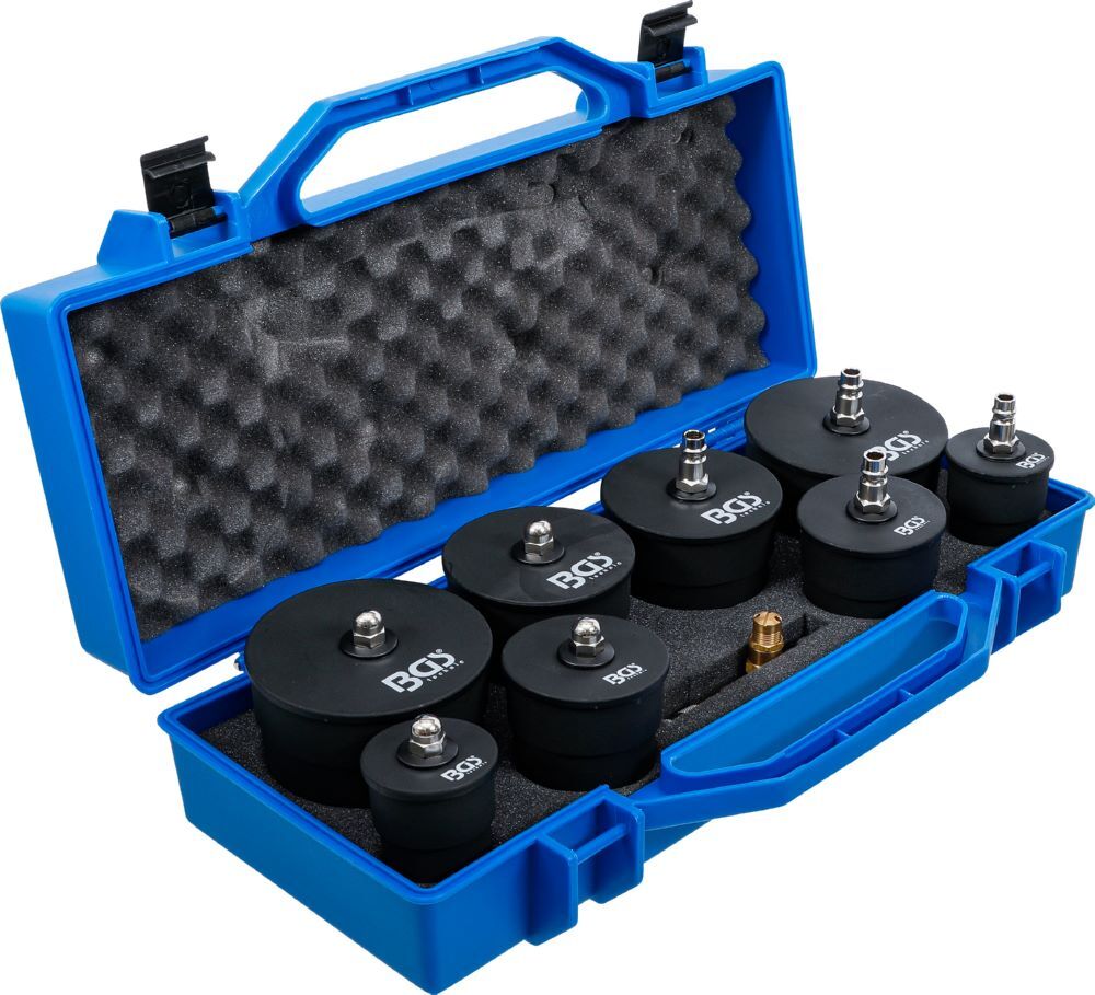 BGS Turbolader Ladeluft System Prüfkoffer Satz 9 teilig Produktbild BGS Turbolader Ladeluft System Prüfkoffer Satz 9 teilig bild 2