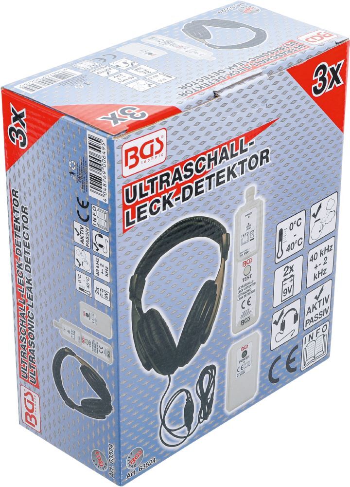 Produktbild Ultraschall Leck Detektor für Gas-, Luft-, Wasserbehälter bild 3