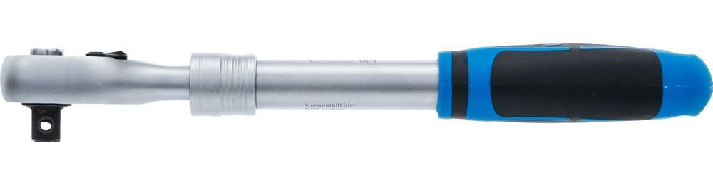 Produktbild Umschaltknarre ausziehbar Abtrieb Außenvierkant 12,5 mm 1/2 Zoll 305 - 445 mm bild 3