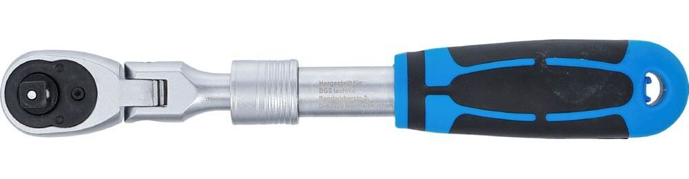 Produktbild Umschaltknarre ausziehbar abwinkelbar Abtrieb Außenvierkant 3/8 Zoll 260-365 mm bild 5