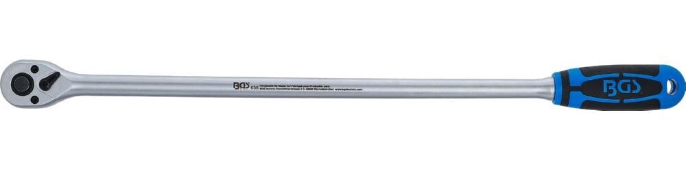 Produktbild Umschaltknarre extra lang Abtrieb Außenvierkant 10 mm 3/8 Zoll 455 mm bild 2