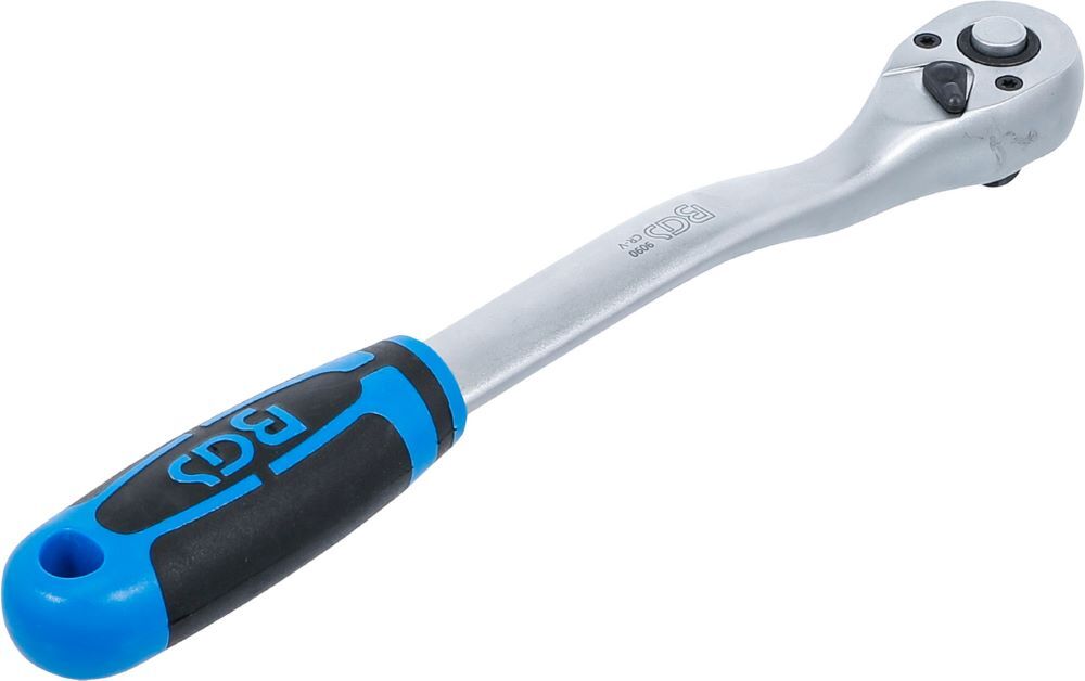 Produktbild Umschaltknarre extra lang Abtrieb Außenvierkant 10 mm 3/8 Zoll 254 mm bild 4