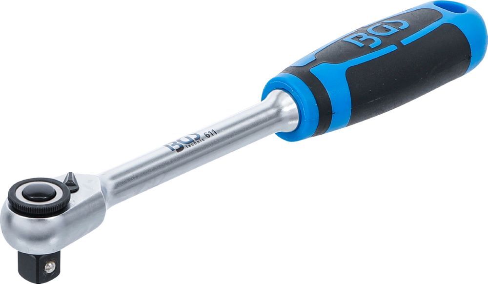 Produktbild BGS Umschaltknarre feinverzahnt Abtrieb Außenvierkant 10 mm 3/8 Zoll