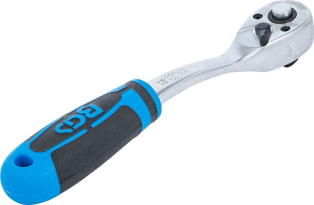 Produktbild Umschaltknarre feinverzahnt Abtrieb Außenvierkant 10 mm 3/8 Zoll bild 4