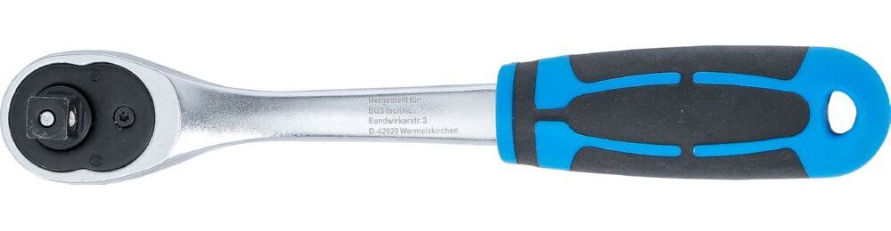 Produktbild Umschaltknarre feinverzahnt Abtrieb Außenvierkant 10 mm 3/8 Zoll bild 5