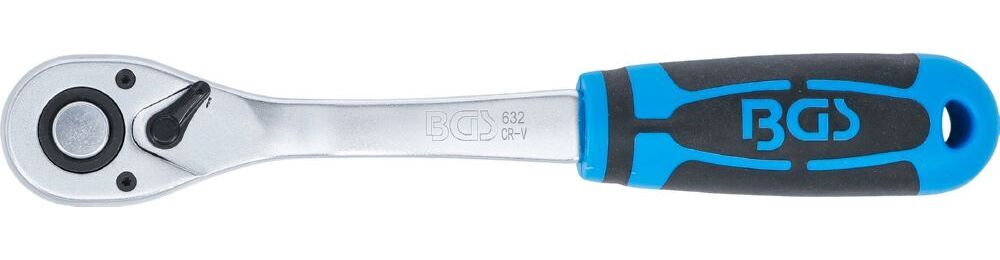 Produktbild Umschaltknarre feinverzahnt Abtrieb Außenvierkant 12,5 mm 1/2 Zoll bild 2