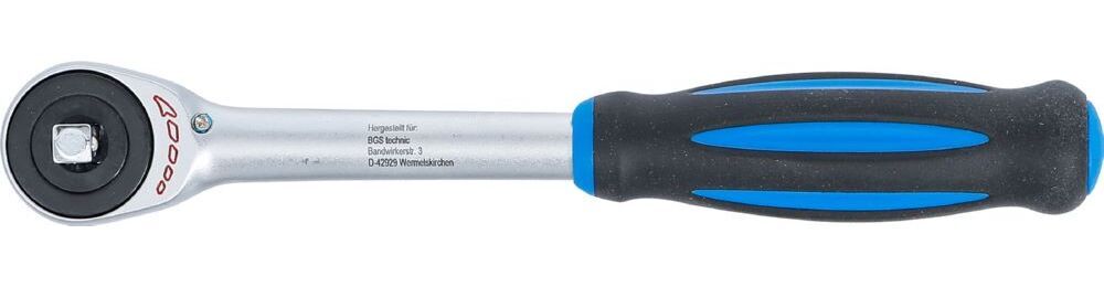 Produktbild Umschaltknarre mit Drehgriff Abtrieb Außenvierkant 6,3 mm 1/4 Zoll bild 5