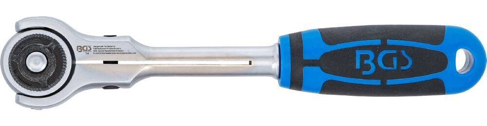 Produktbild Umschaltknarre mit Kugelkopf Abtrieb Außenvierkant 12,5 mm 1/2 Zoll bild 2