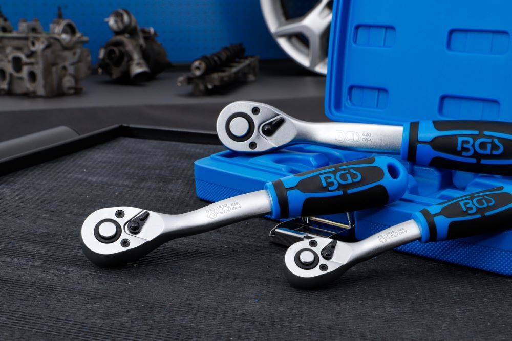 Produktbild Umschaltknarren Satz feinverzahnt 3 teilig bild 2