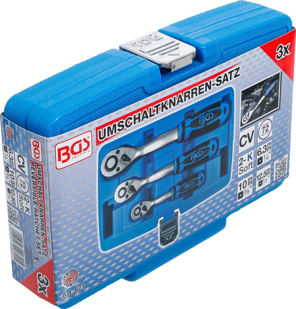 Produktbild Umschaltknarren Satz feinverzahnt 3 teilig bild 8