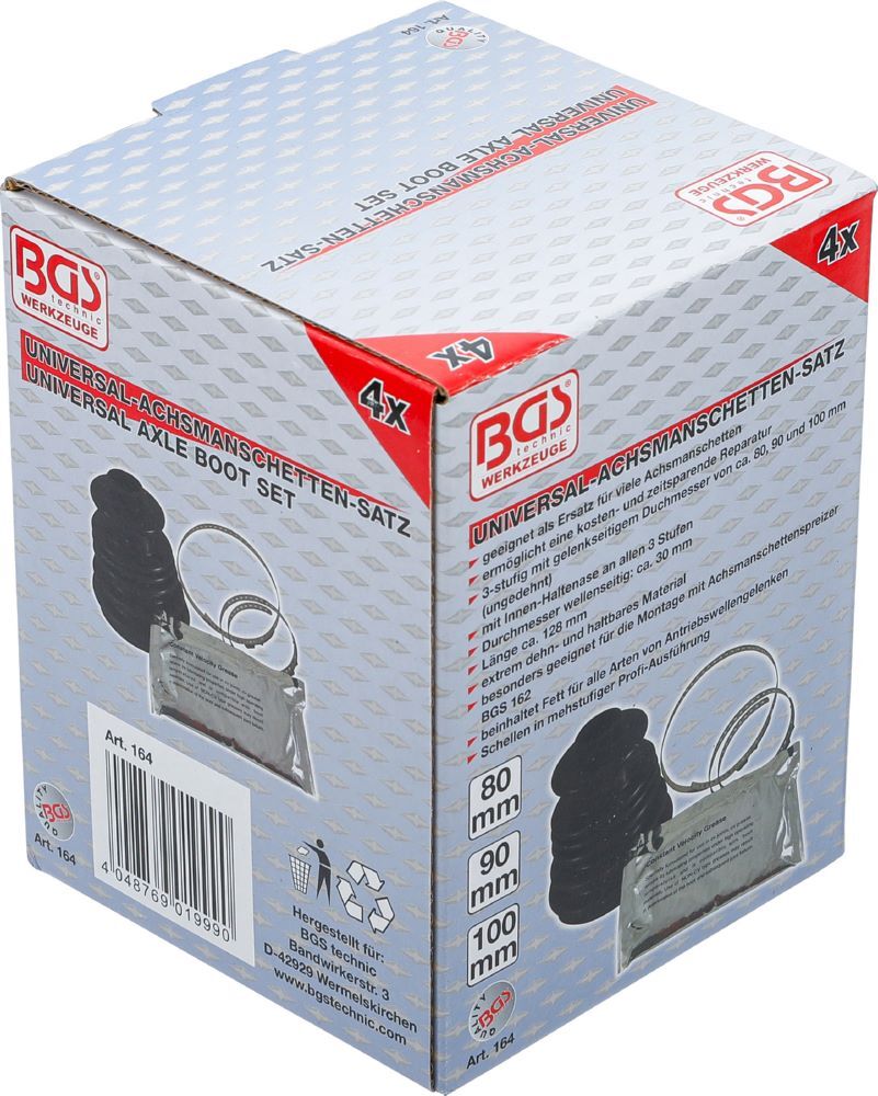 BGS Universal Achsmanschetten Satz 4 teilig Produktbild BGS Universal Achsmanschetten Satz 4 teilig bild 7