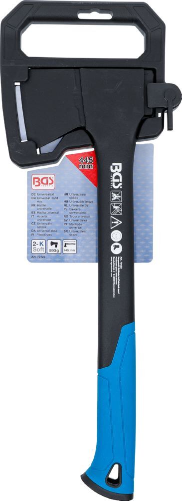 BGS Universalaxt 590 g glasfaserverstärkter Nylonstiel Produktbild BGS Universalaxt 590 g glasfaserverstärkter Nylonstiel bild 4