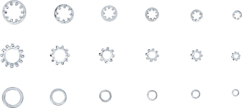 Produktbild Unterlegscheiben Sortiment 720 teilig bild 2