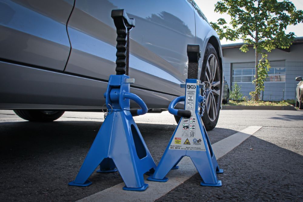 Produktbild Unterstellböcke Traglast 2000 kg / Paar Hub 268 - 418 mm bild 2