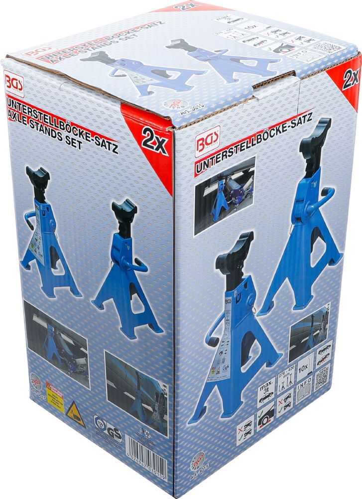 Produktbild Unterstellböcke Traglast 3000 kg / Paar Hub 276 - 420 mm bild 4